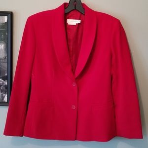 Red Women's Blazer